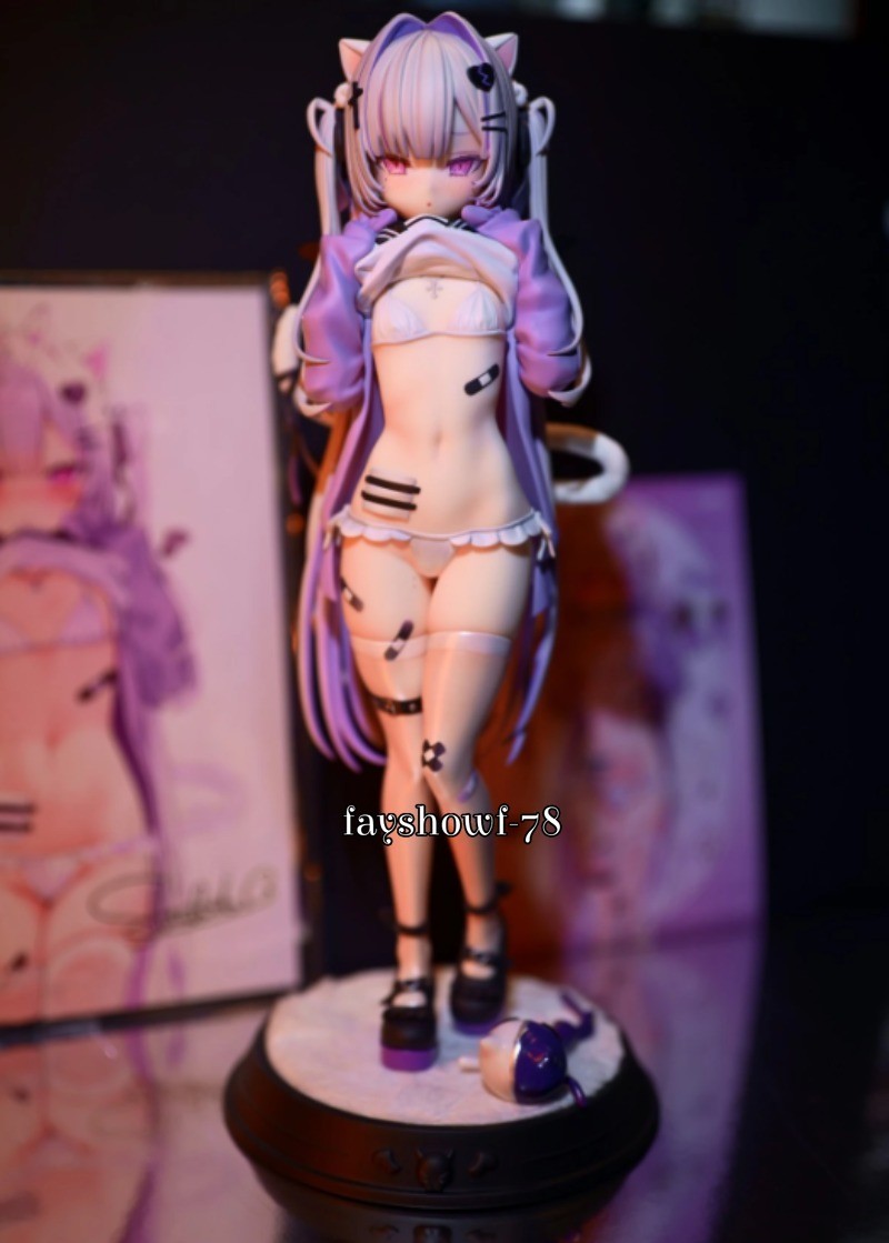 New Kiwi Toys Shubii Cat Ear By Shubii 1/6 Complete Figure Statue Deluxe Ver.
