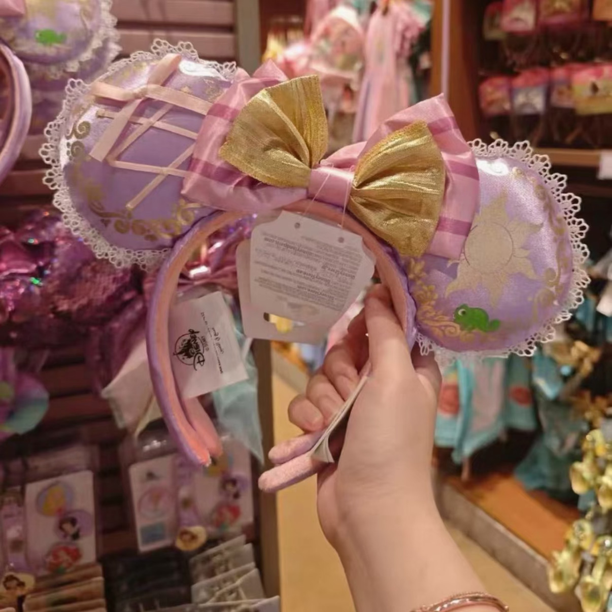 Disney-Parks Rapunzel Tangled Pascal Minnie Mickey Mouse Ears Headband 2026 US