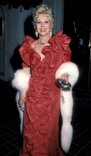 Eva Gabor at Marvin Davis's 3rd Anniversary as Head of 20th Centur- Old Photo