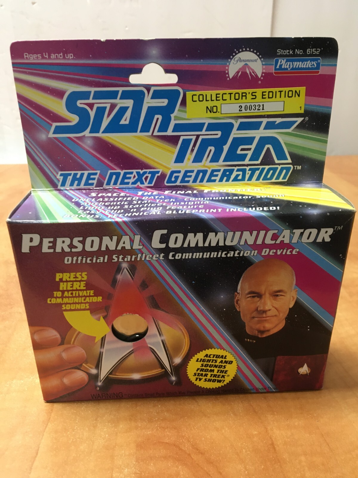 1992 Playmates Star Trek The Next Generation Personal Communicator