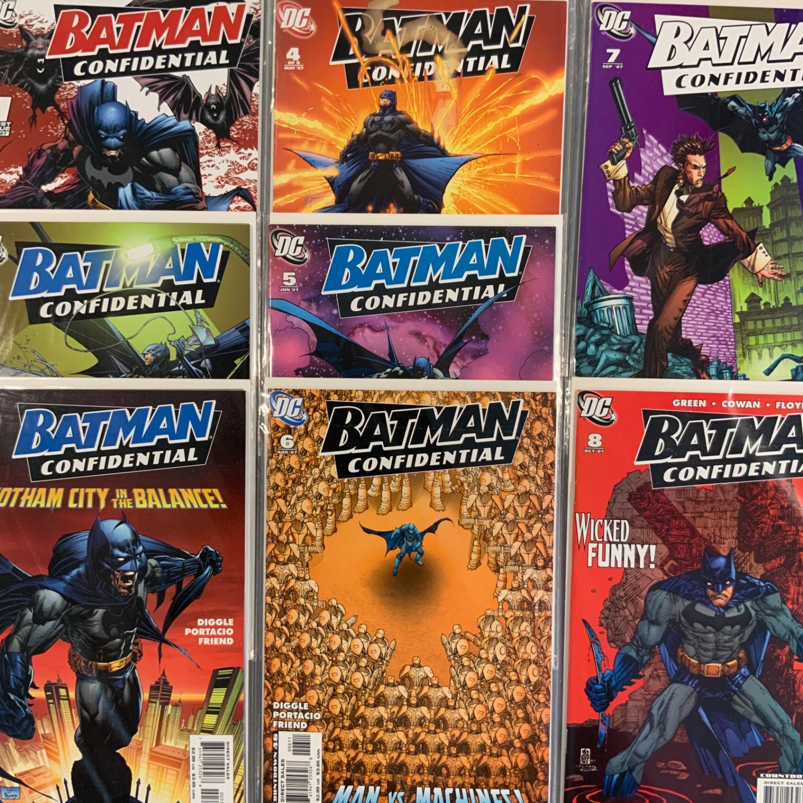 Batman Confidential 1-8 Complete Run DC Comics NM Joker Early Story Arc