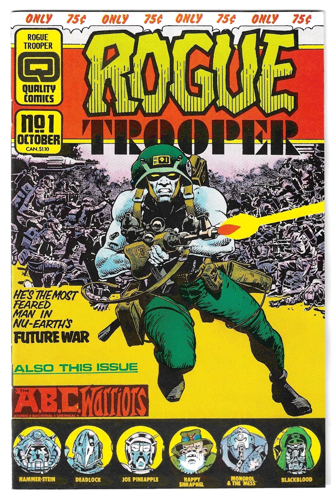 Rogue Trooper #1 (Quality Comics Oct. 1985) NM/9.0 condition L@@K