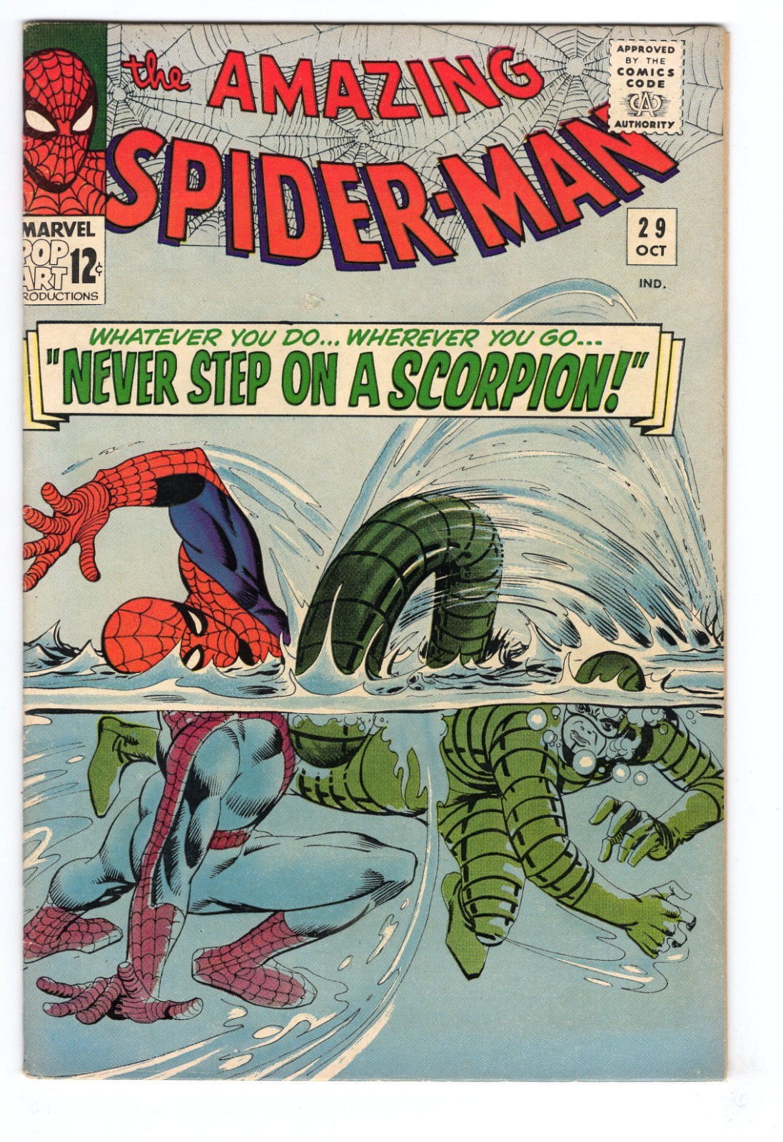 Amazing Spider-Man 29 1965 Marvel Comics VG/F 5.0 2nd App Scorpion Betty Brant