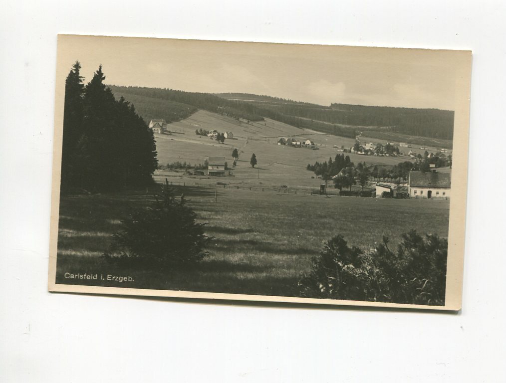 Ancient Ak Carlsfeld IN Erzgebirge 1955 25