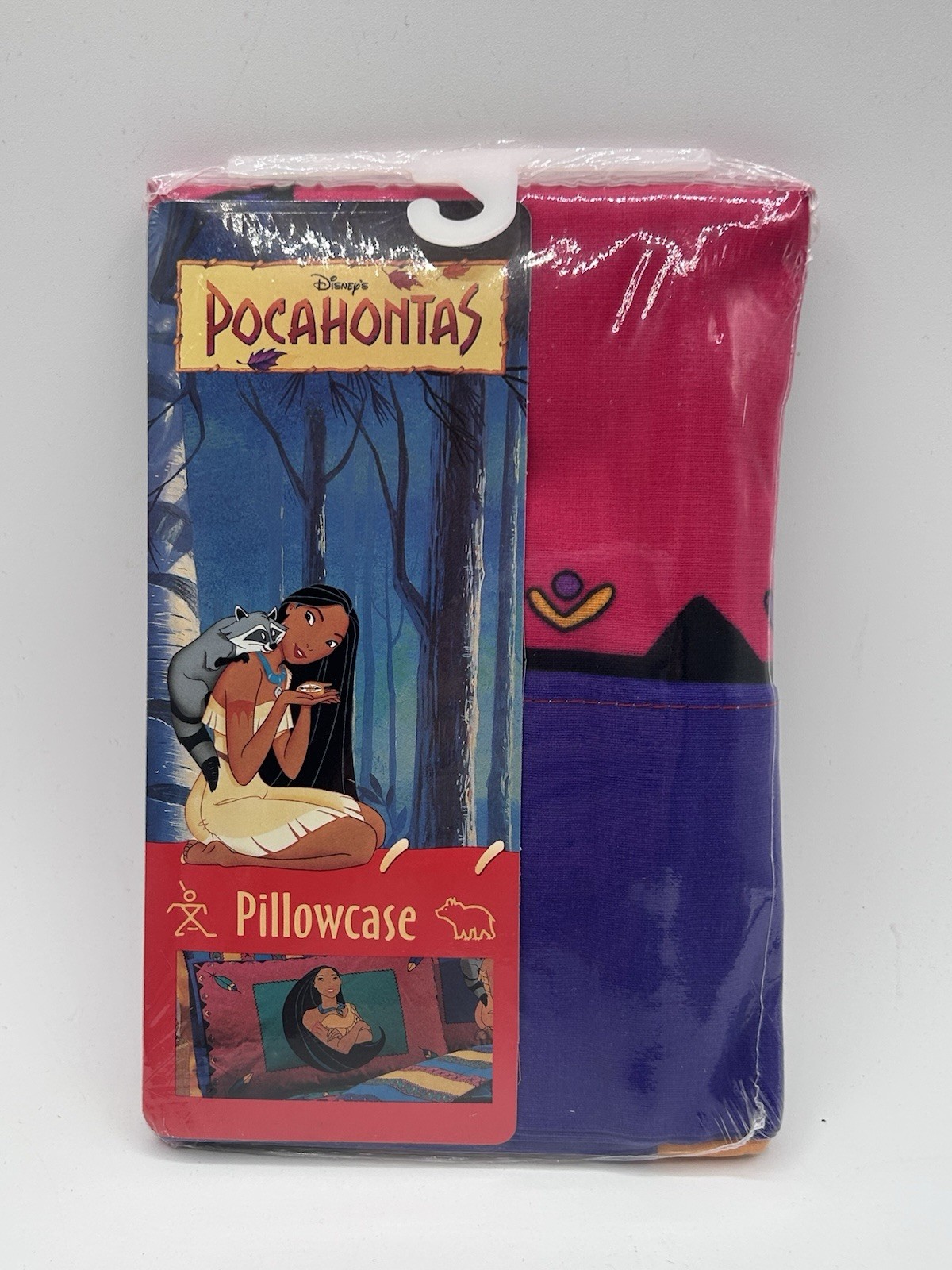 Vintage Disney Pocahontas Standard Pillowcase Made in USA 1995 New