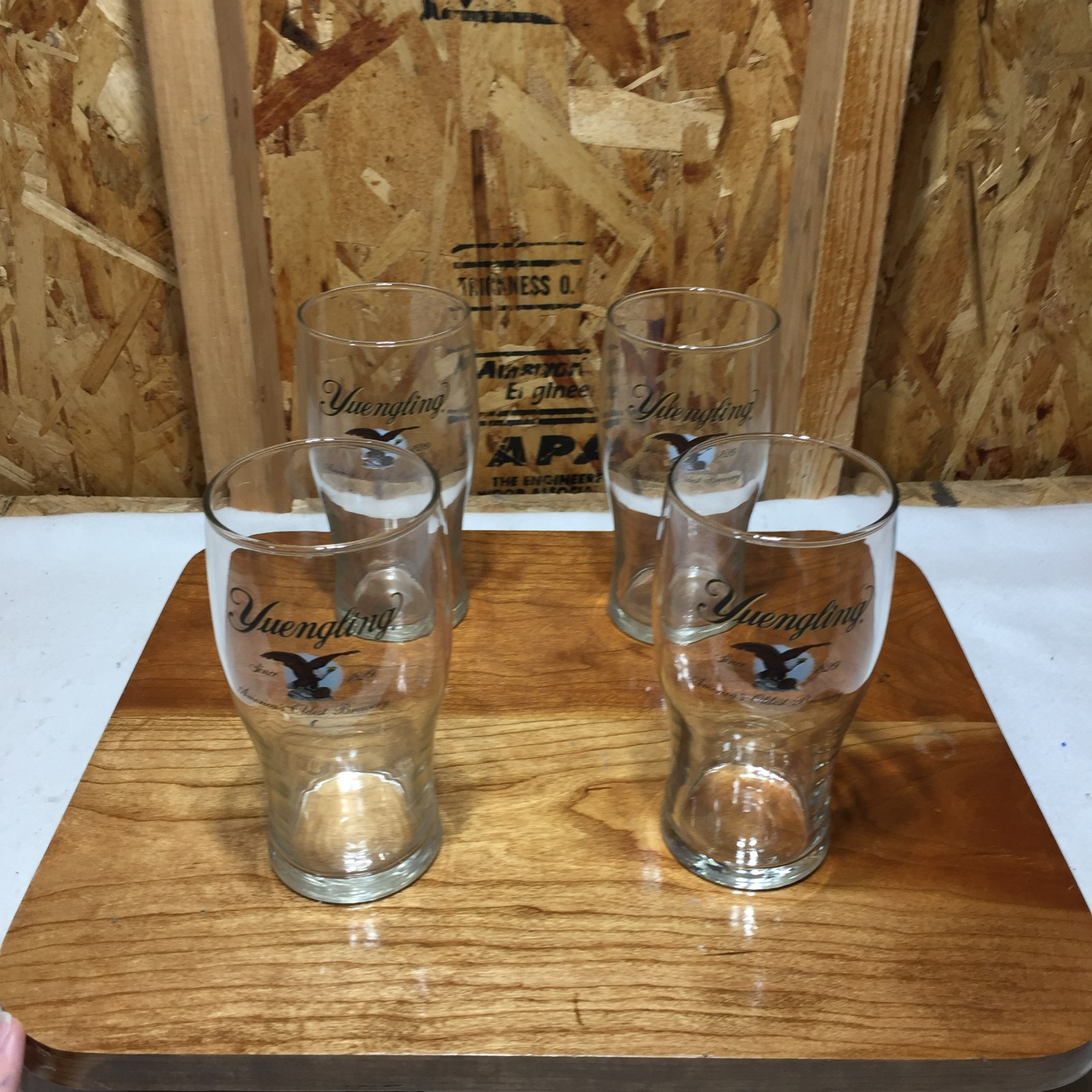 Set of 4 Yuengling America\'s Oldest Brewery 16 oz Pint Glass