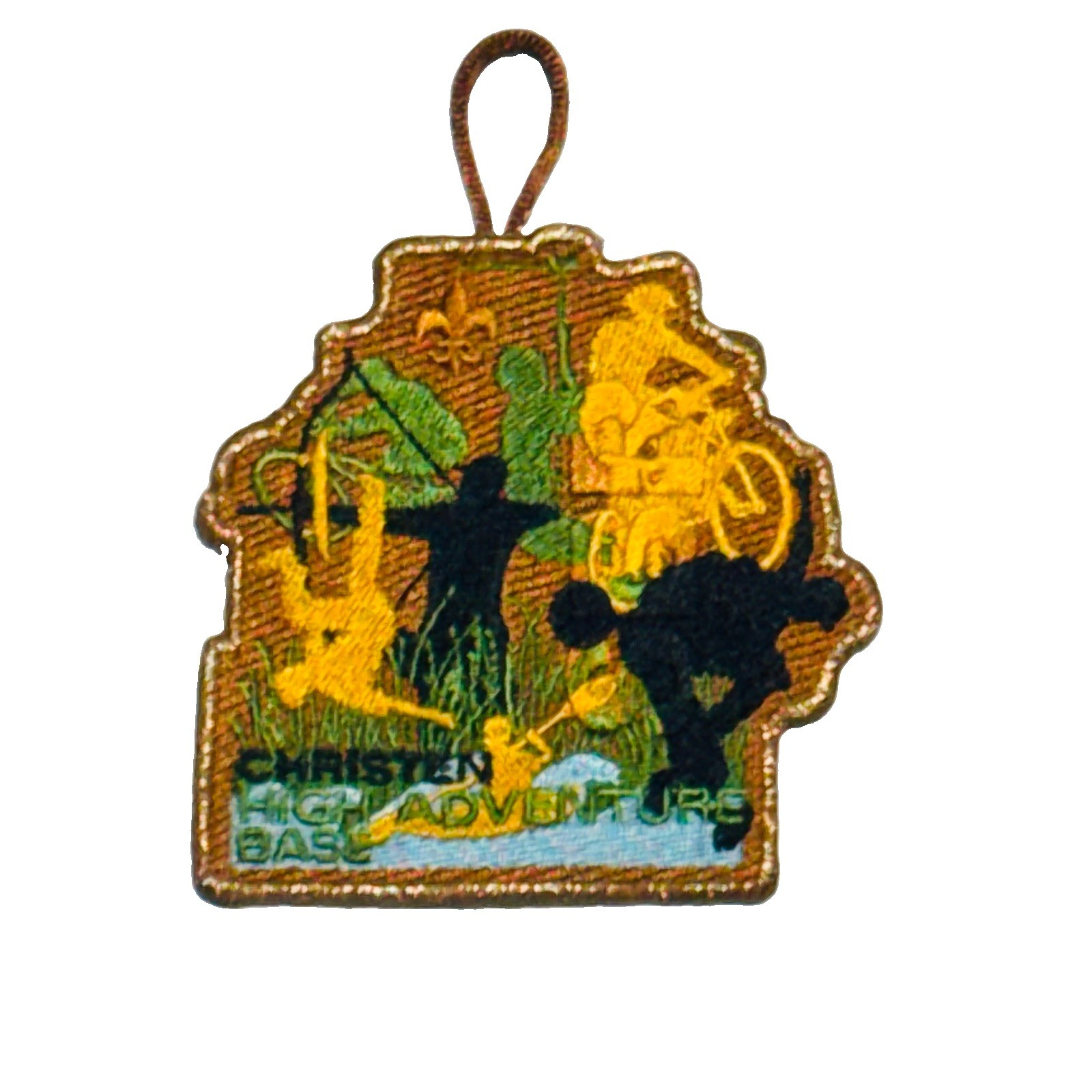 Christen  High  Adventure Base (SBR) Vintage Boy Scout Patch 