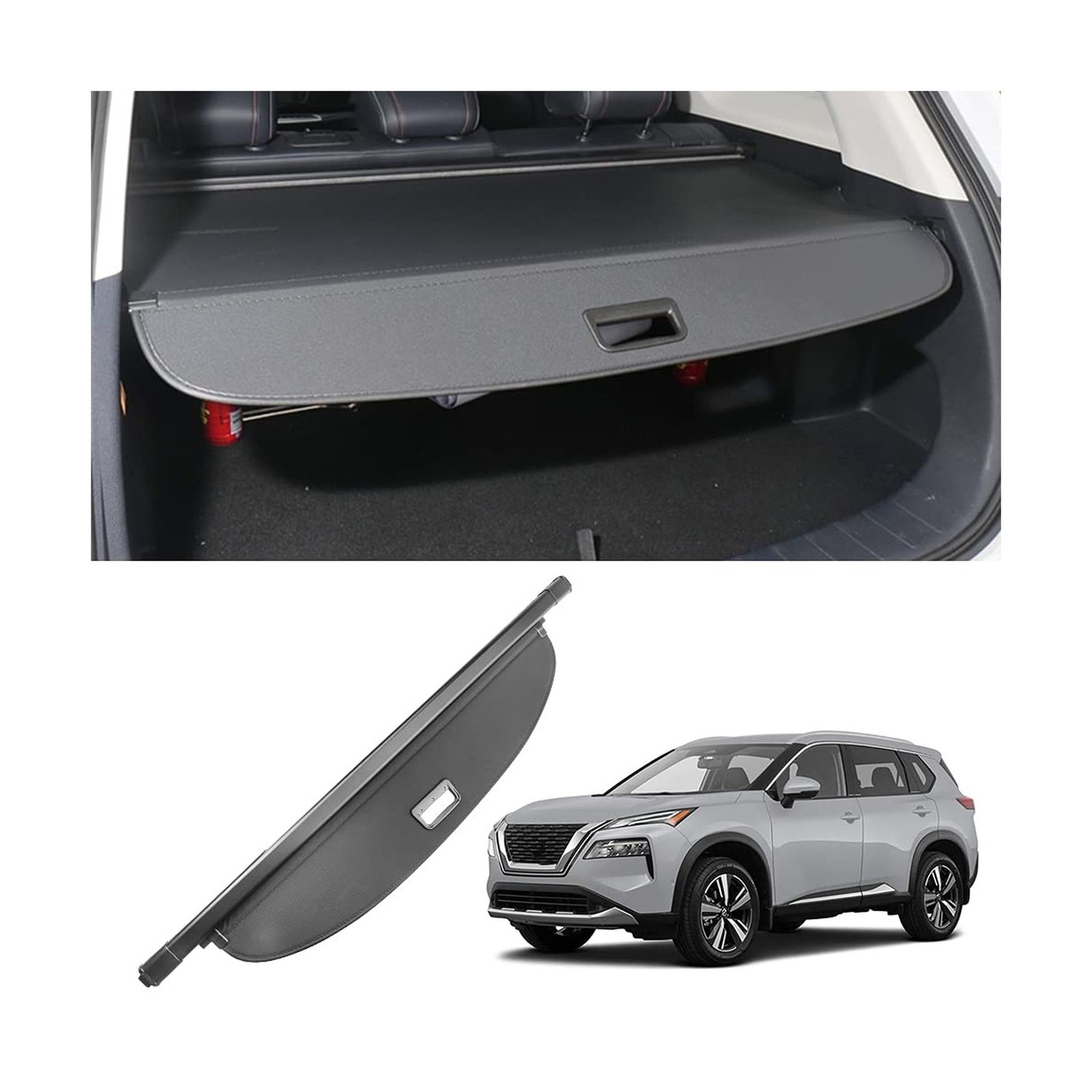 Retractable Cargo Cover for Nissan Rogue 2021-2026