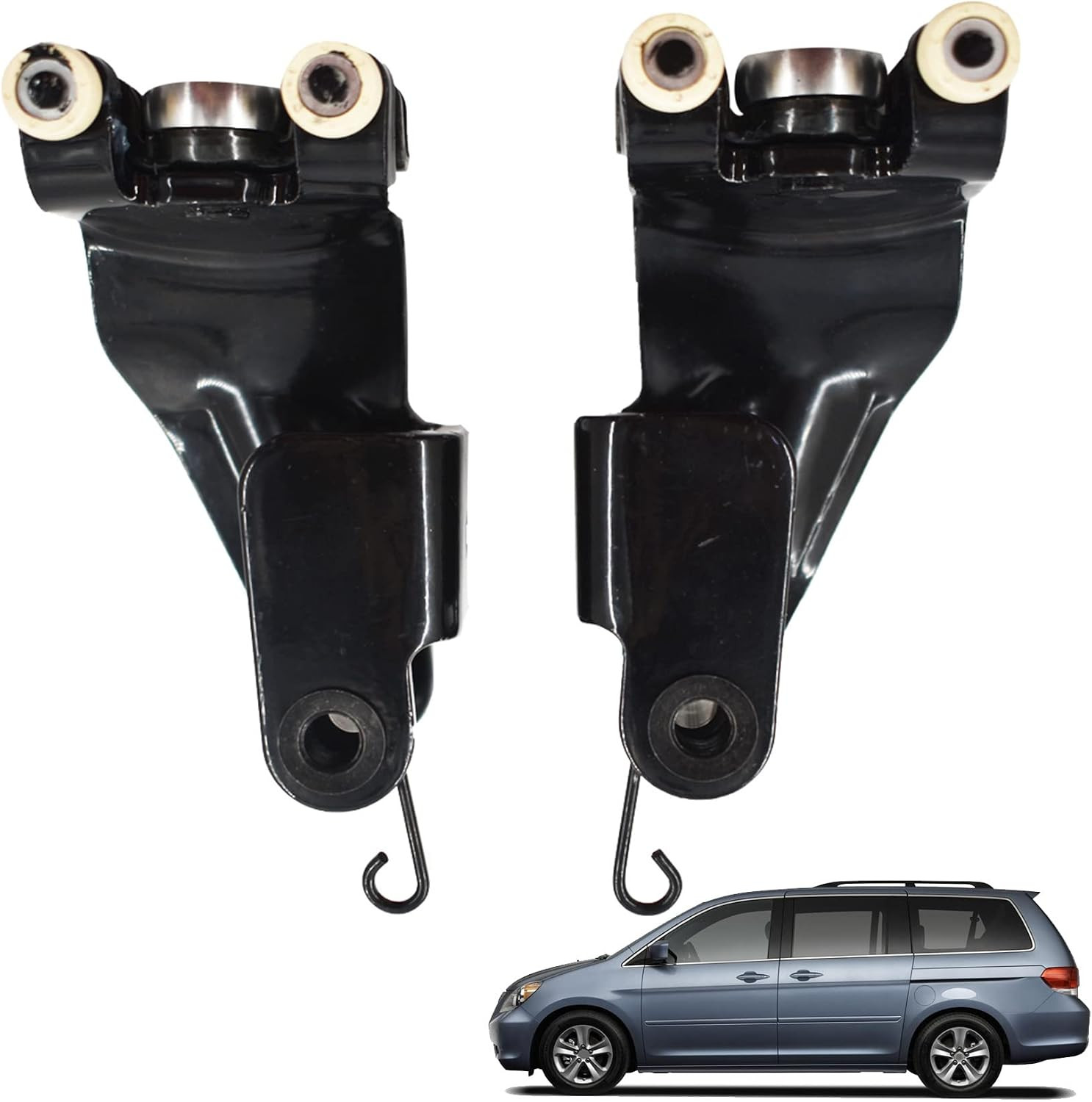 2Pcs Sliding Door Rollers Hinge Assembly Left Right Replacement for 2005-2010 Od
