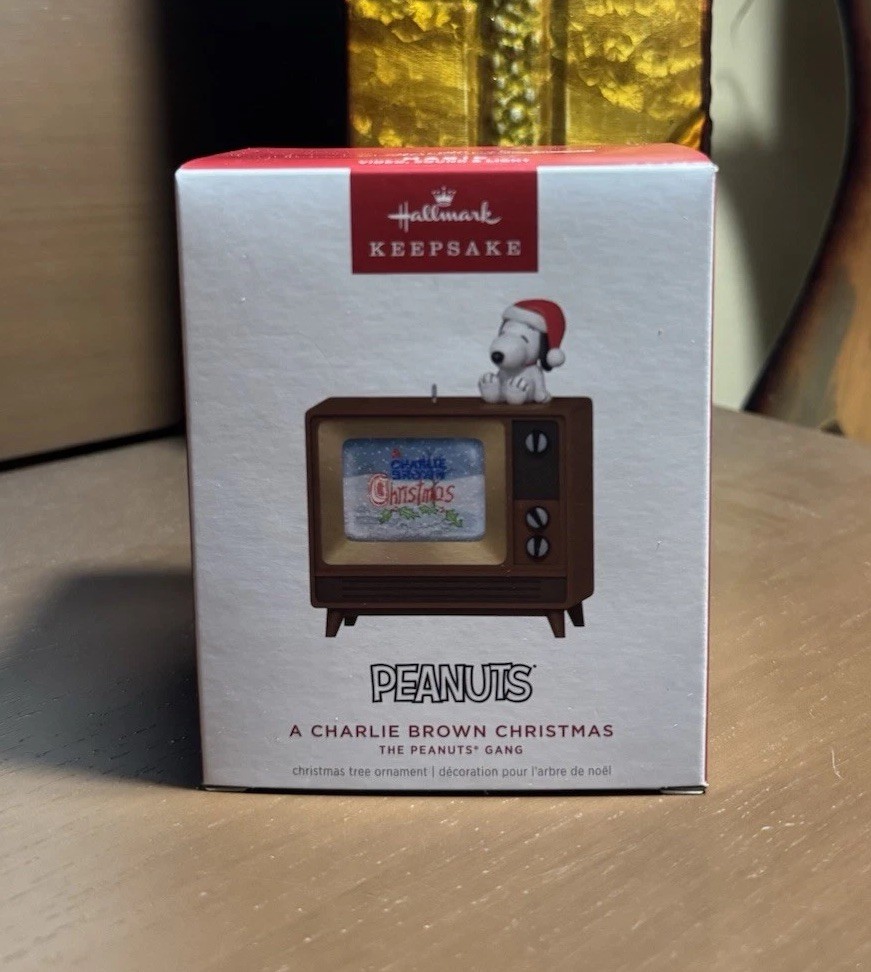The Peanuts Gang A Charlie Brown Christmas Ornament With Video Cord Not Included