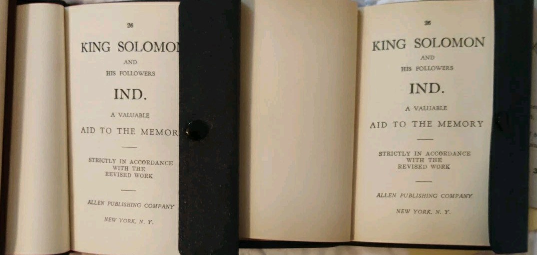 Vintage Indiana Masonic Ephemera Lot w/ 2 Near Mint King Solomon Cipher Books ID
