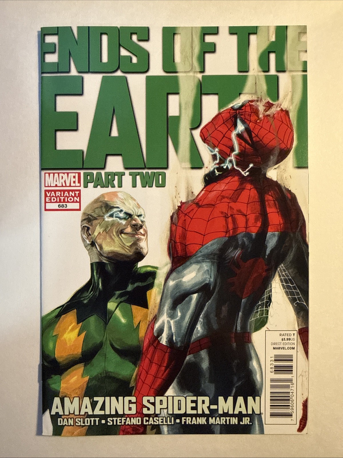 Amazing Spider-Man #683 (2012 Marvel Comics) Variant Gabriele Dell'otto Cover 🔥 Amazing Spider-Man #683 (2012 Marvel Comics) Variant Gabriele Dell'otto Cover 🔥