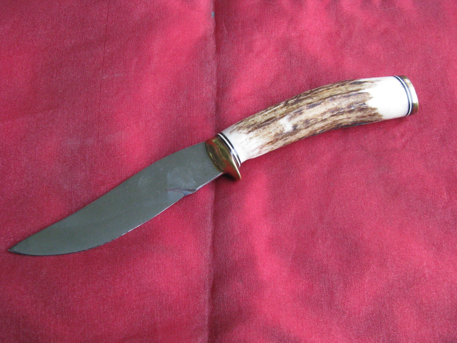 Irvin Campbell IRBI Custom Handmade Trailing Point Hunting Knife