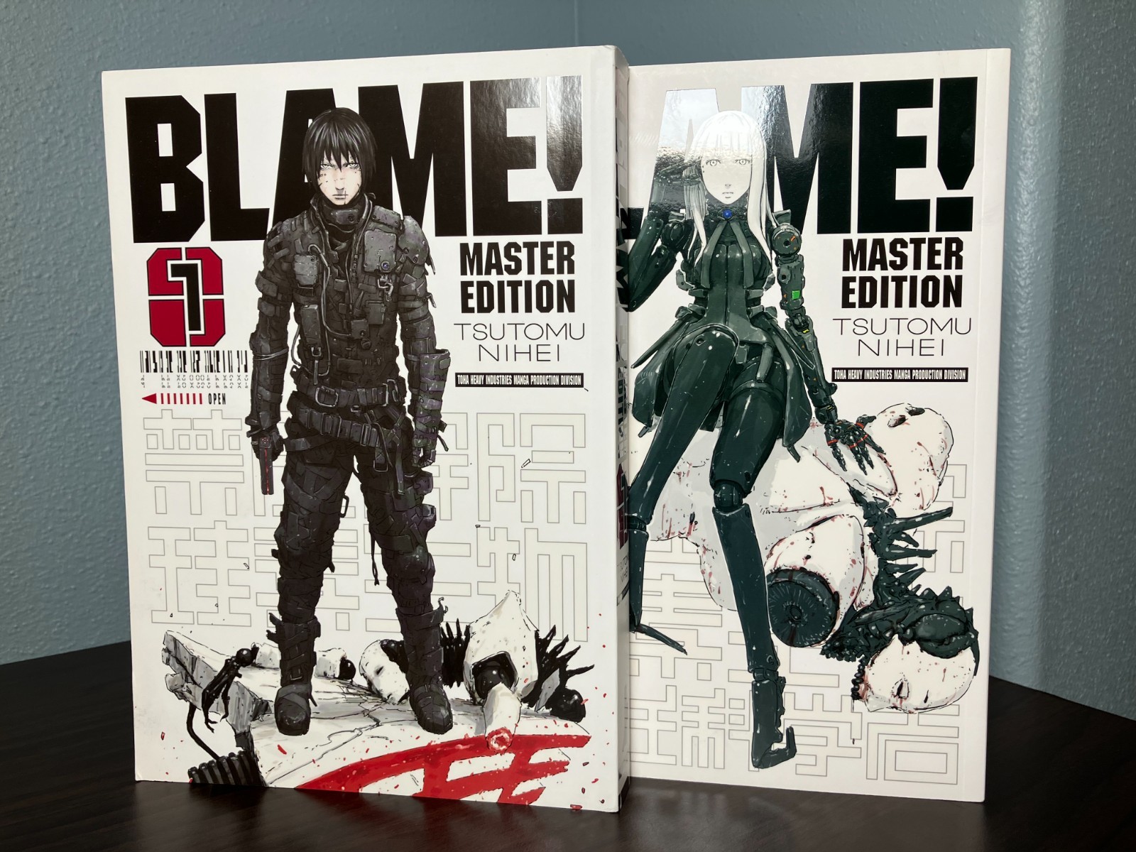 Blame Master Edition | Vol. 1-2 | TPB | Read | Excellent Condition |