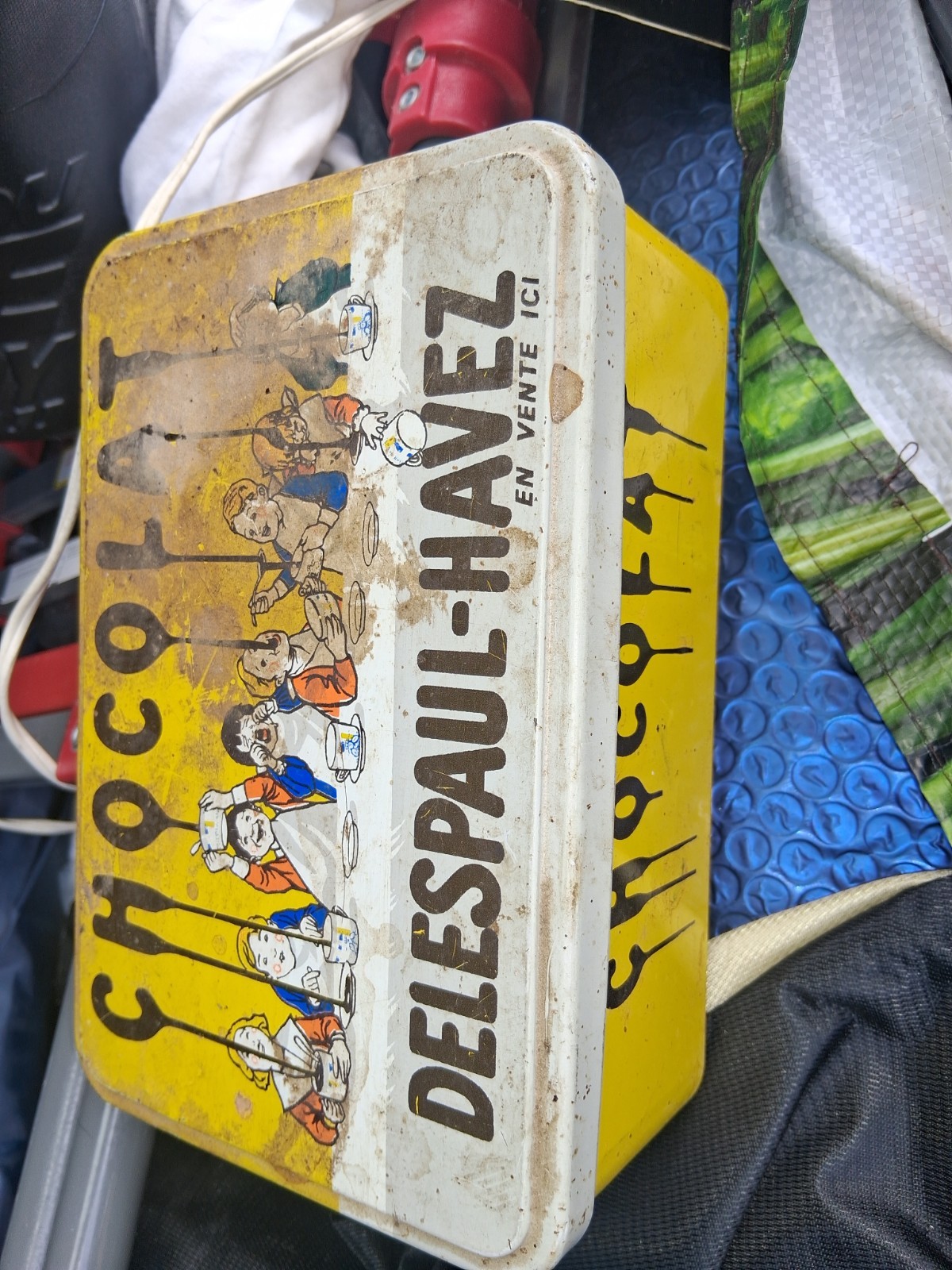 Vintage Chocolat Delespaul-Havez Candy Tin