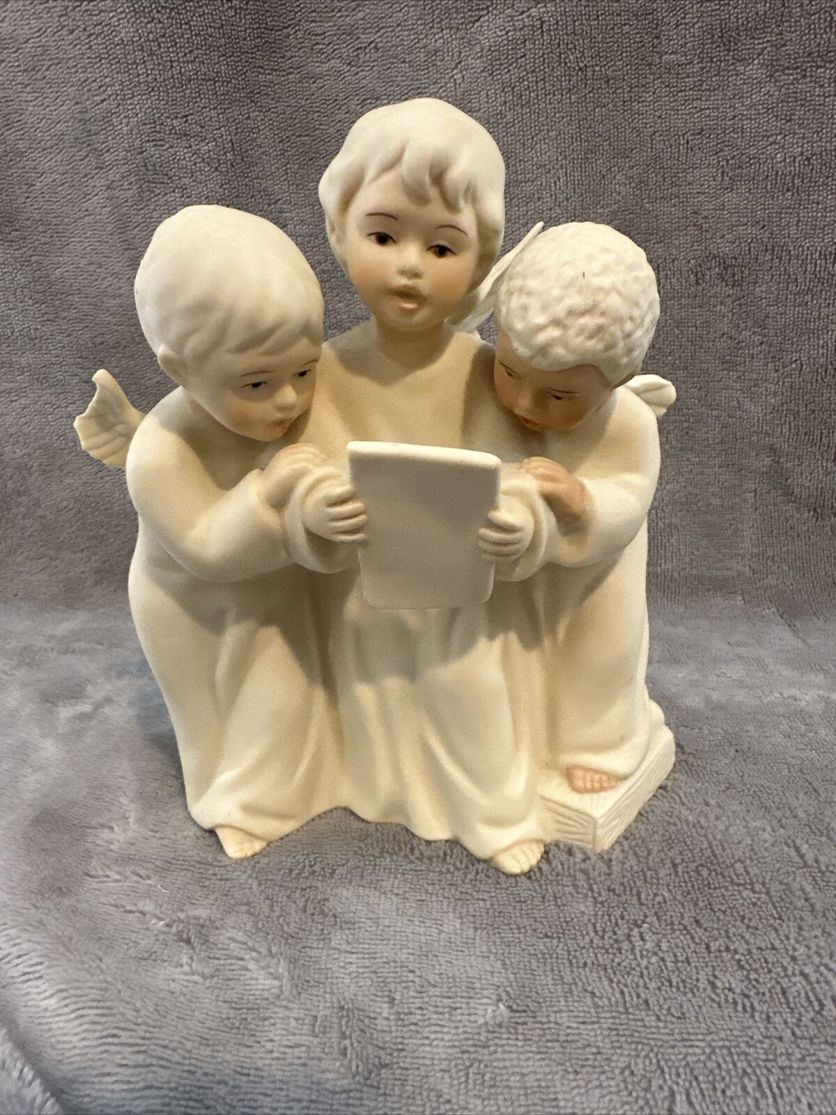 Vintage 1994 Homco The Little Angel Choir Figurine Christmas Christian Church