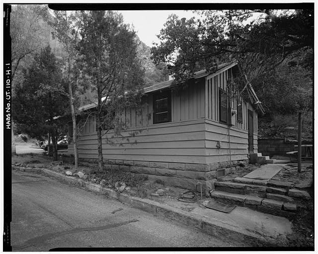 Oak Creek Historic Complex East Front South Side View Northwest 1900s Cabin