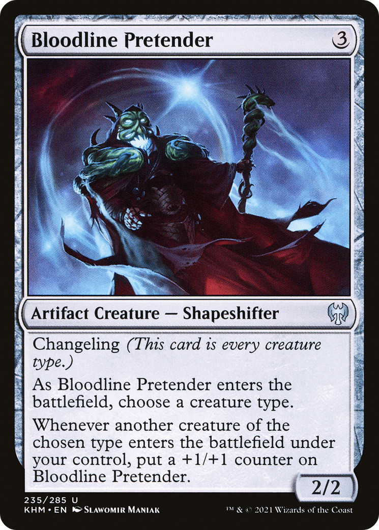 MTG - Bloodline Pretender - Kaldheim - NM - EN - NonFoil