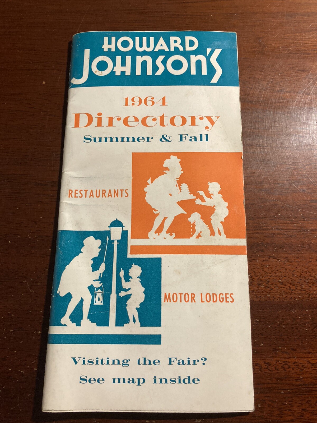 Howard Johnson\'s 1964 Directory Summer & Fall Restaurants Motor Lodges Vtg Bklt