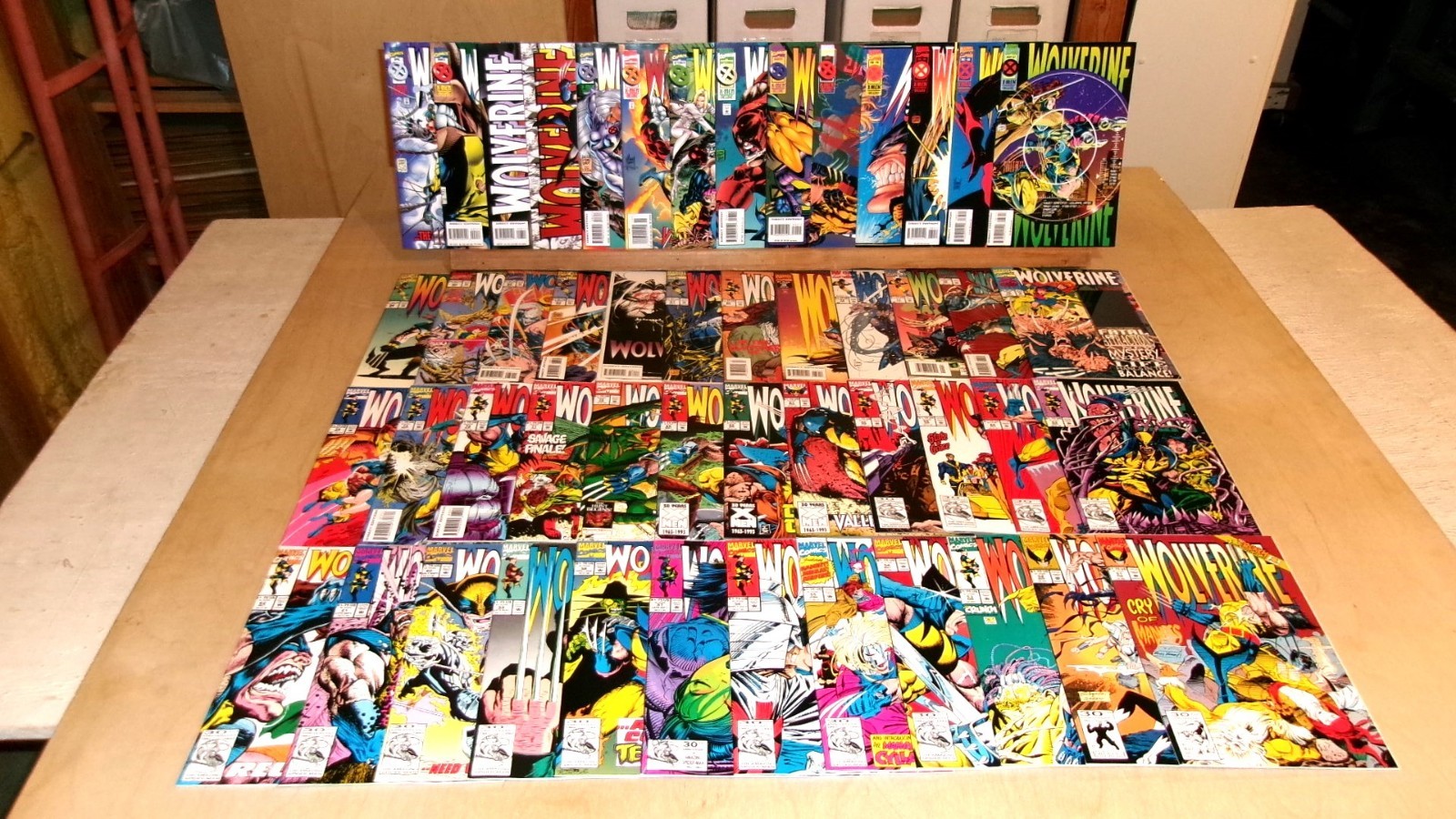 Wolverine 51-100 (1992-1996) VF+ Average Full Run 50 Total Issues Marvel