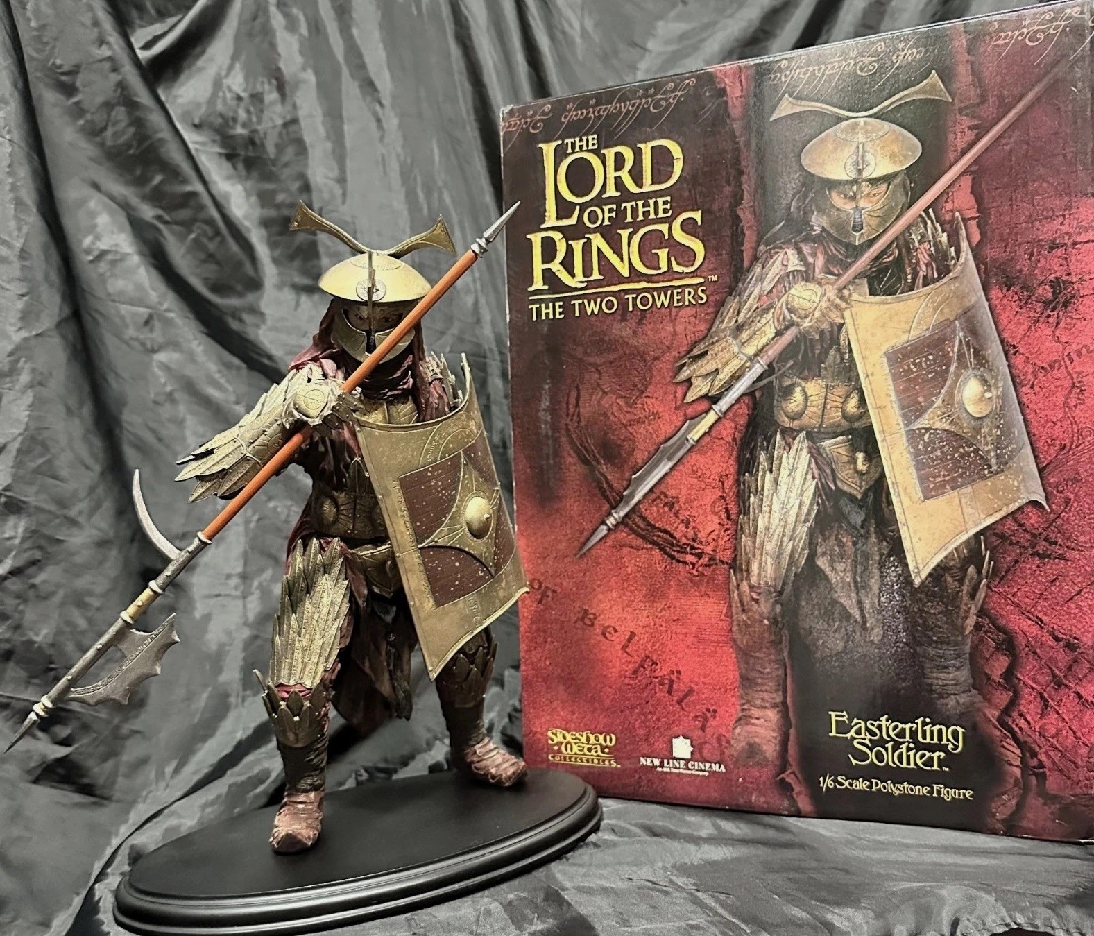 Sideshow Weta Easterling Soldier Statue Lord of the Rings LOTR 1/6 Box #22/2000