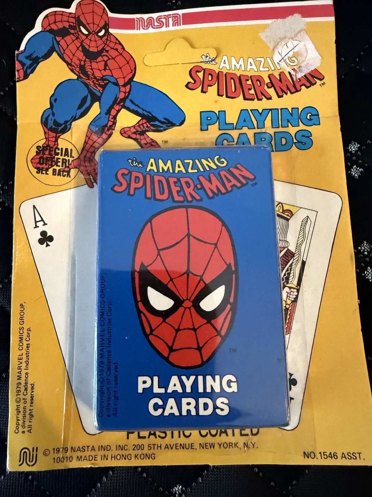 New Sealed Nasta Amazing Spider-Man And Hulk Playing Cards Vintage 1979 Marvel