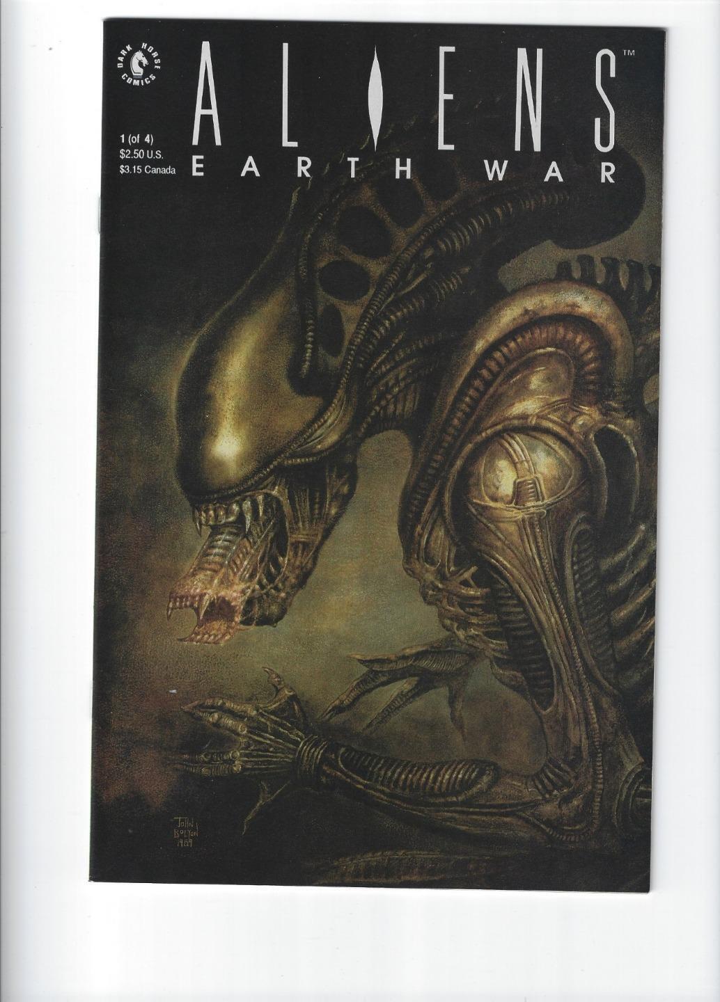 Aliens: Earth War #1, Sam Kieth Art, NM- 9.2, 1st Print, 1990, See Scan