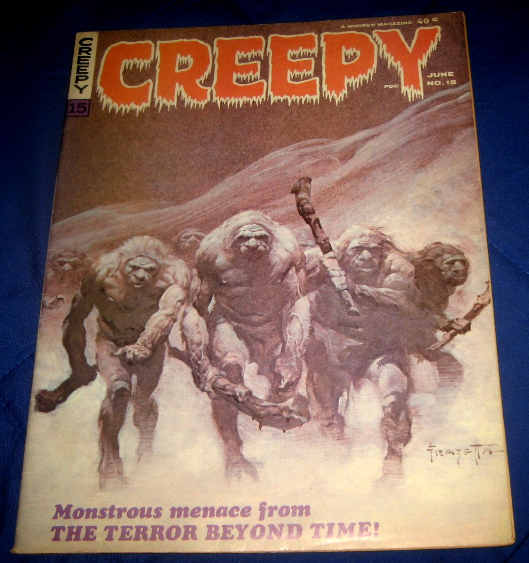 CREEPY #15  (Warren) Frazetta /  BIG HALLOWEEN MONSTER MAG SALE