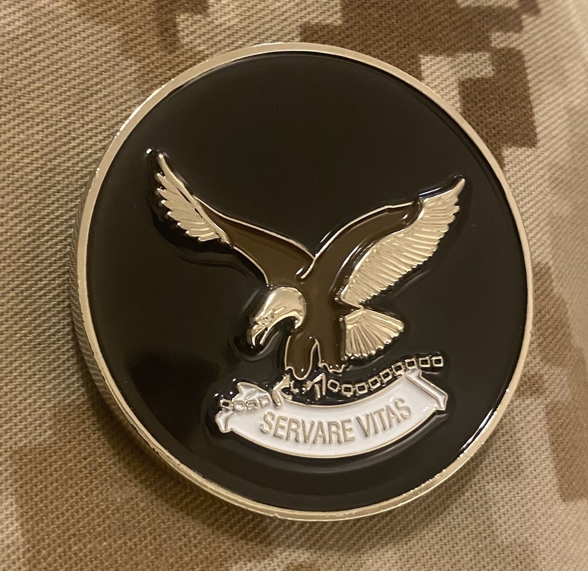 FBI HRT Sniper SWAT Hostage Rescue Team Division Police Challenge Coin