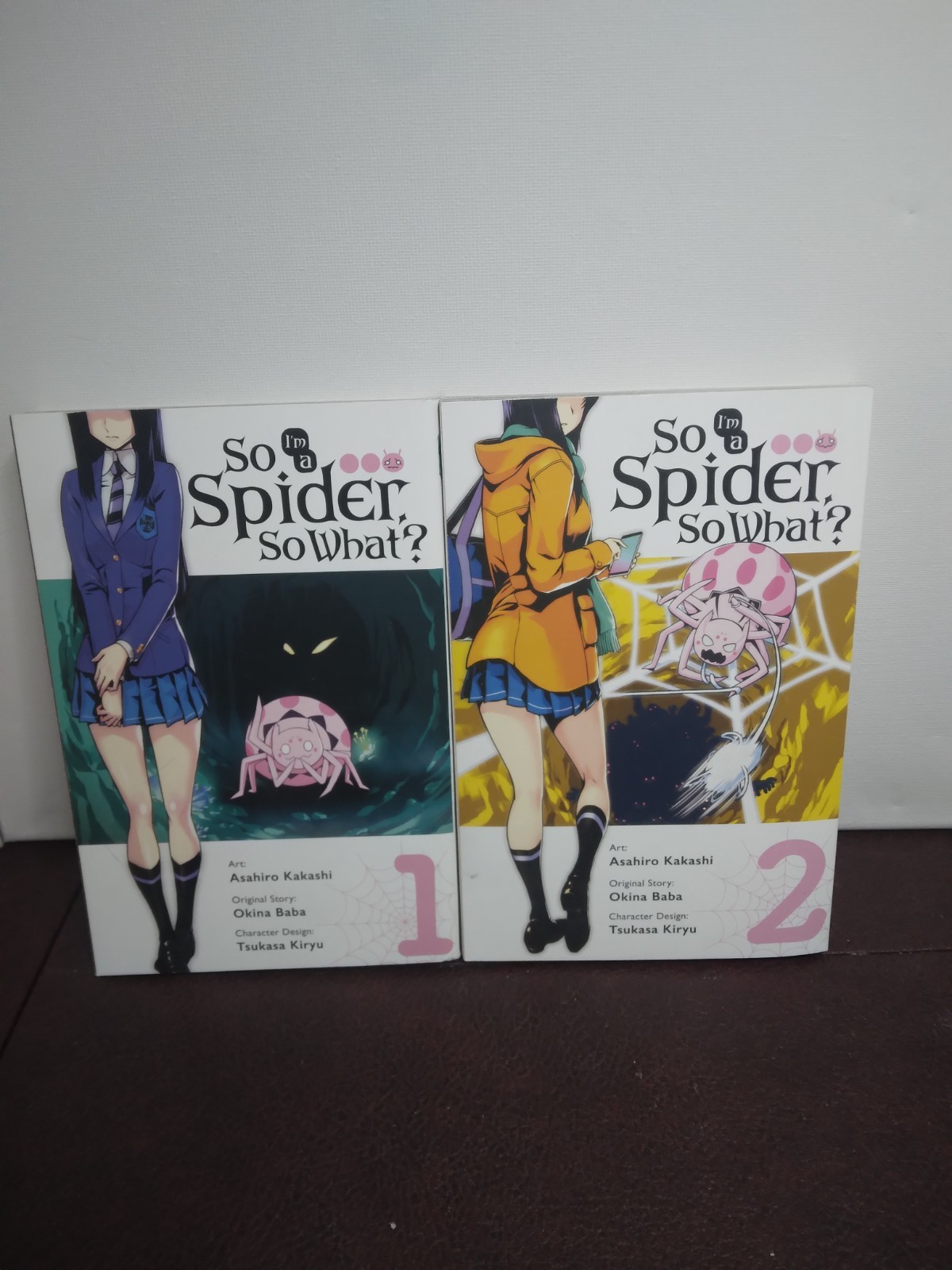 So I\'m a Spider so what? Manga volume 1 and 2