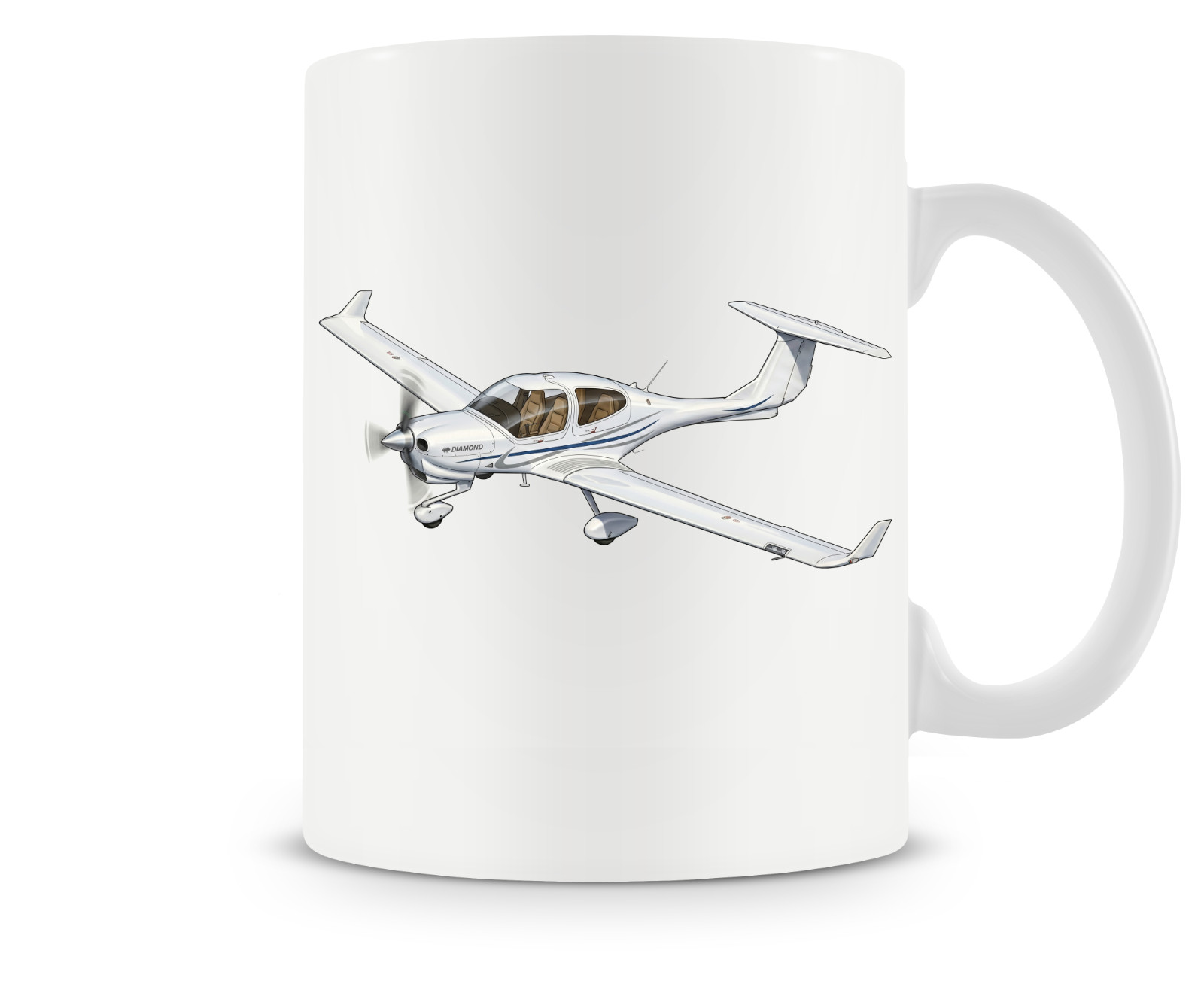 Diamond DA40NG Ceramic Coffee Mug - 15oz.