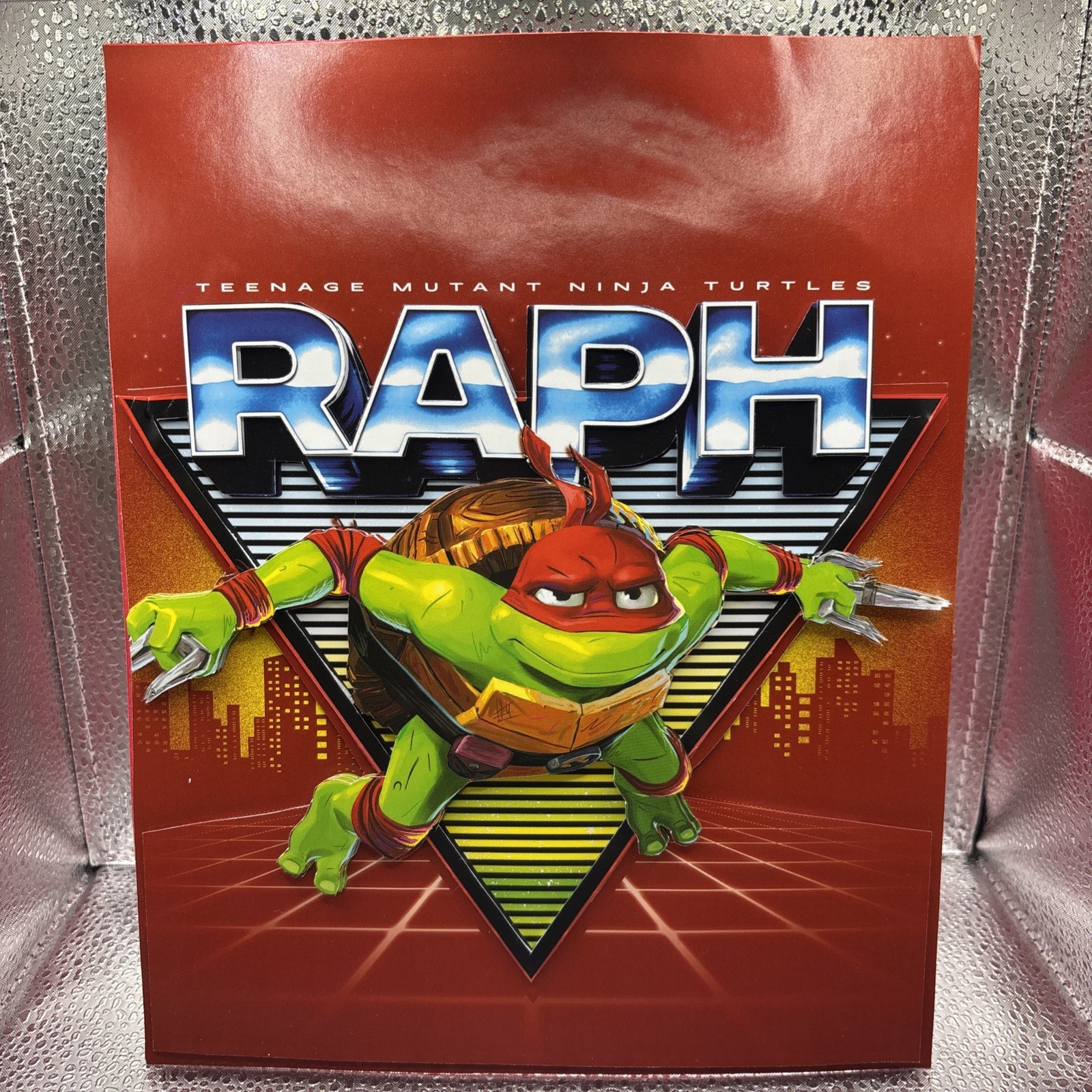 Custom Shadowboxes 8x10 Teenage Mutant Ninja Turtle Raph - No Frame