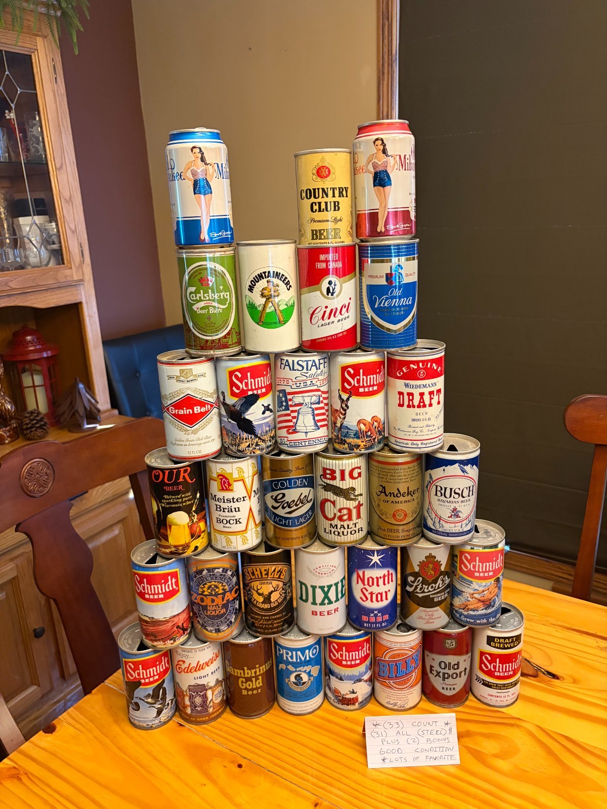 $$Vintage (33 count) (31 ALL STEEL)2 bonus  collectablesselling ,my collection