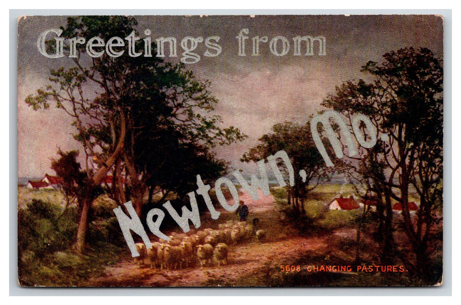 Newtown Missouri ~ Greetings Scenic view