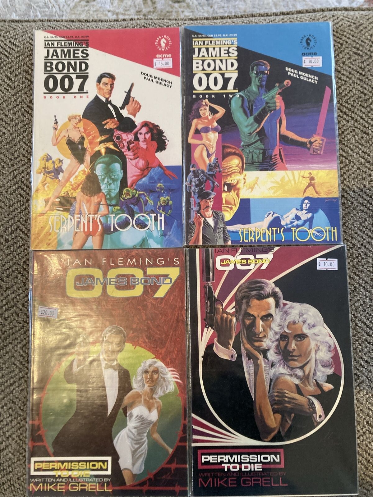 James Bond 007 Comic Book Lot