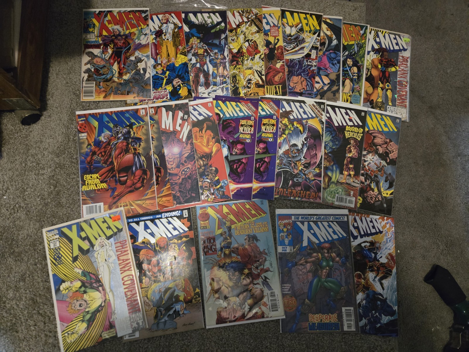 X-Men (1991 Series) 23 Issue Lot MARVEL
