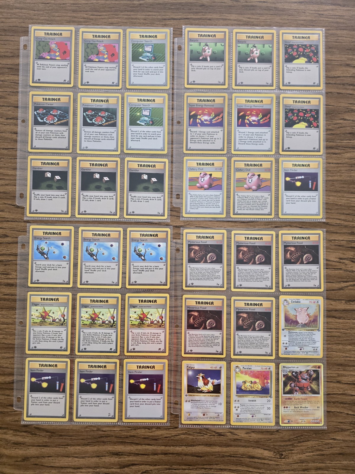 Vintage Pokémon Card Collection, 206 Cards