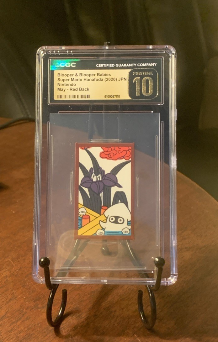 2020 Super Mario Booper & Babies Hanafuda February Red Back CGC 10 PRISTINE