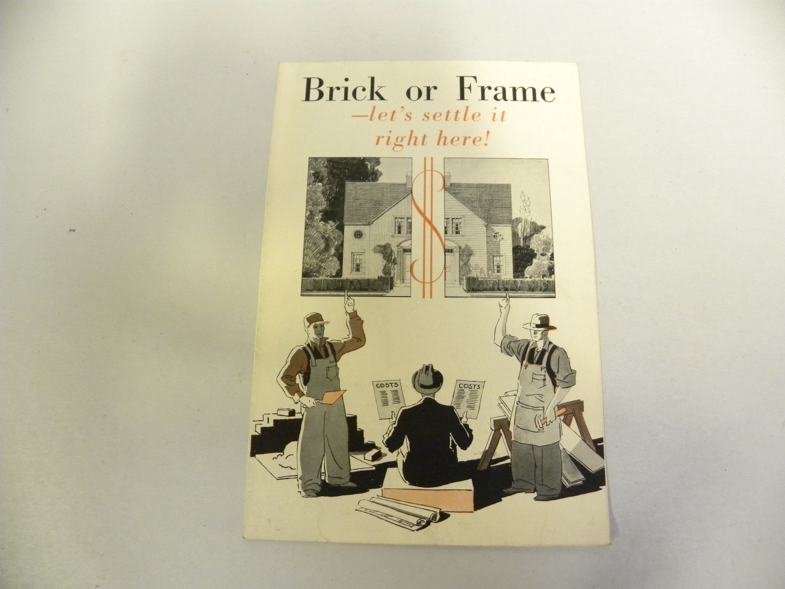 1929 Common Brick Manufacturers Assoc, Of America Advertising Brochure (B3)