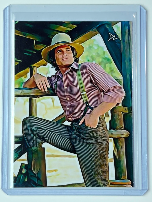 Charles Ingalls Limited Edition Artist Signed “Charles Landon” Trading Card 6/10