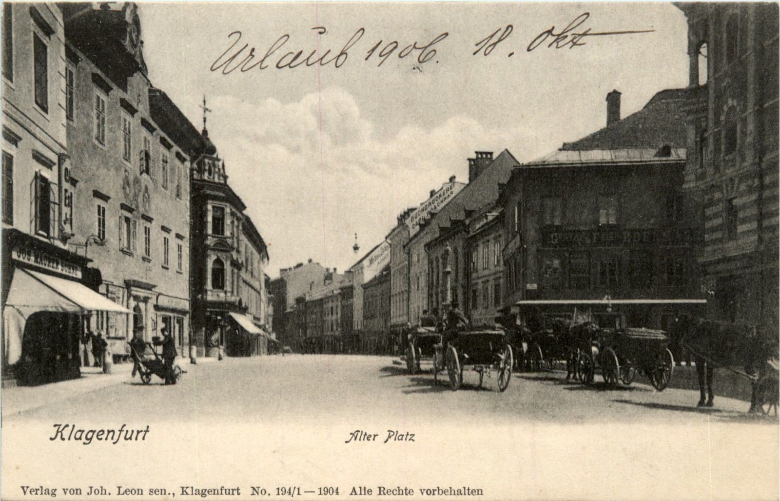 Klagenfurt - Old Square -73764