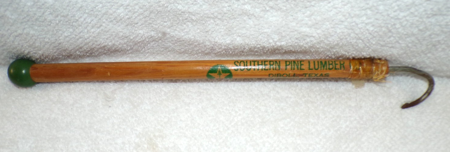 Vtg. Southern Pine Lumber Co. Lumber Yard Diboll Texas Advertising Collectible