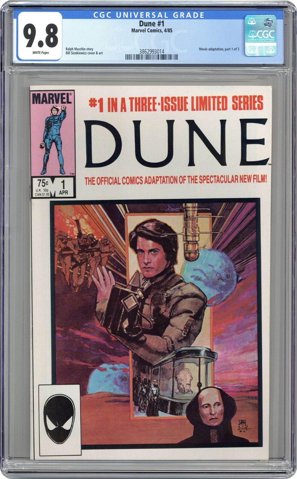 Dune #1 CGC 9.8 1985 3862993014