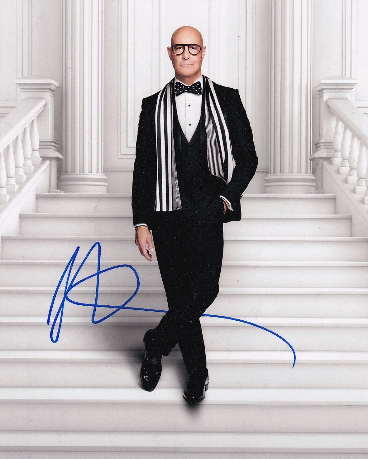 Stanley Tucci signed autograph 20x25cm Devil Wears Prada in person autograph COA
