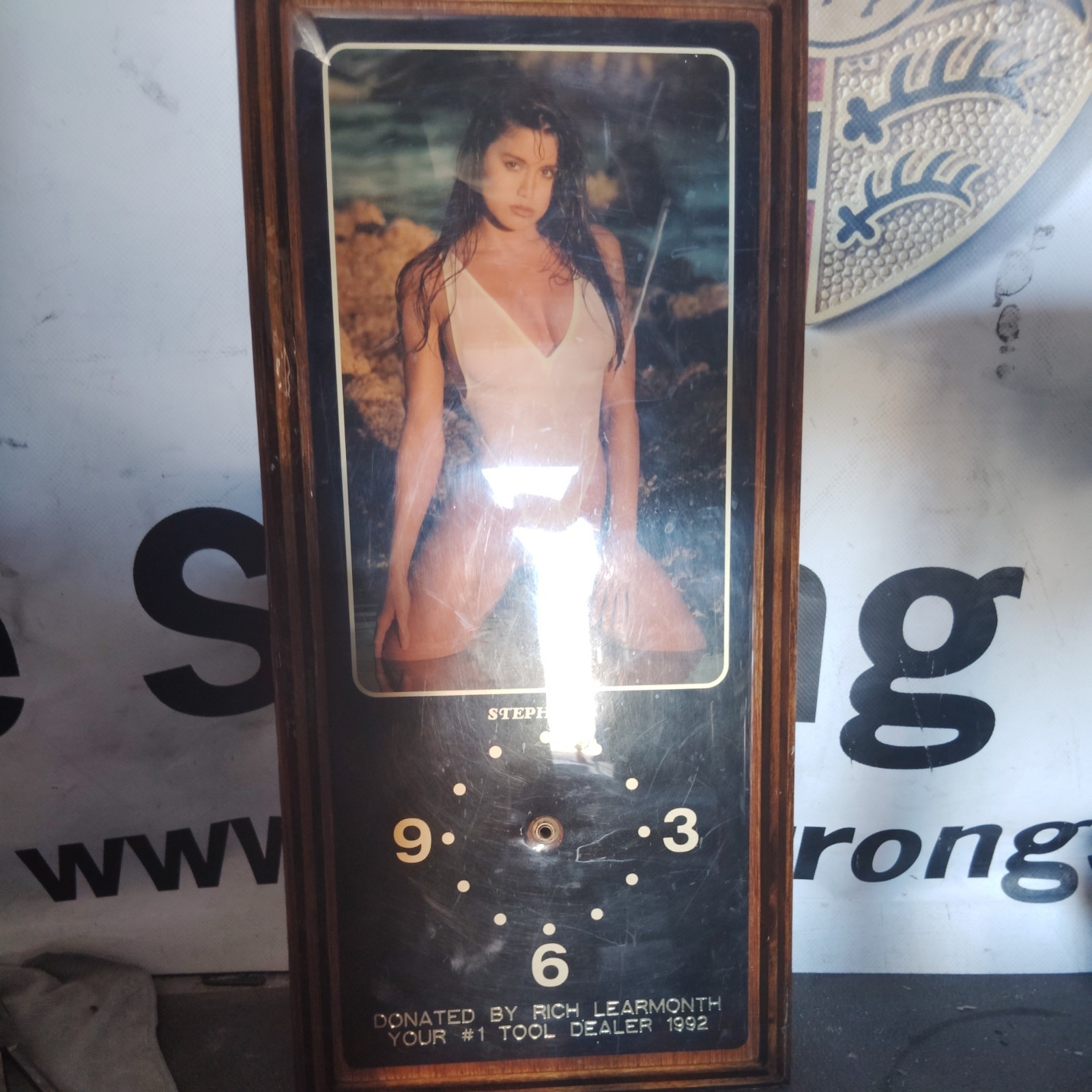Jebco Vintage Pinup Girl Wall Clock “Stephanie” New In Original Boxes Jebco Vintage Pinup Girl Wall Clock “Stephanie” New In Original Boxes