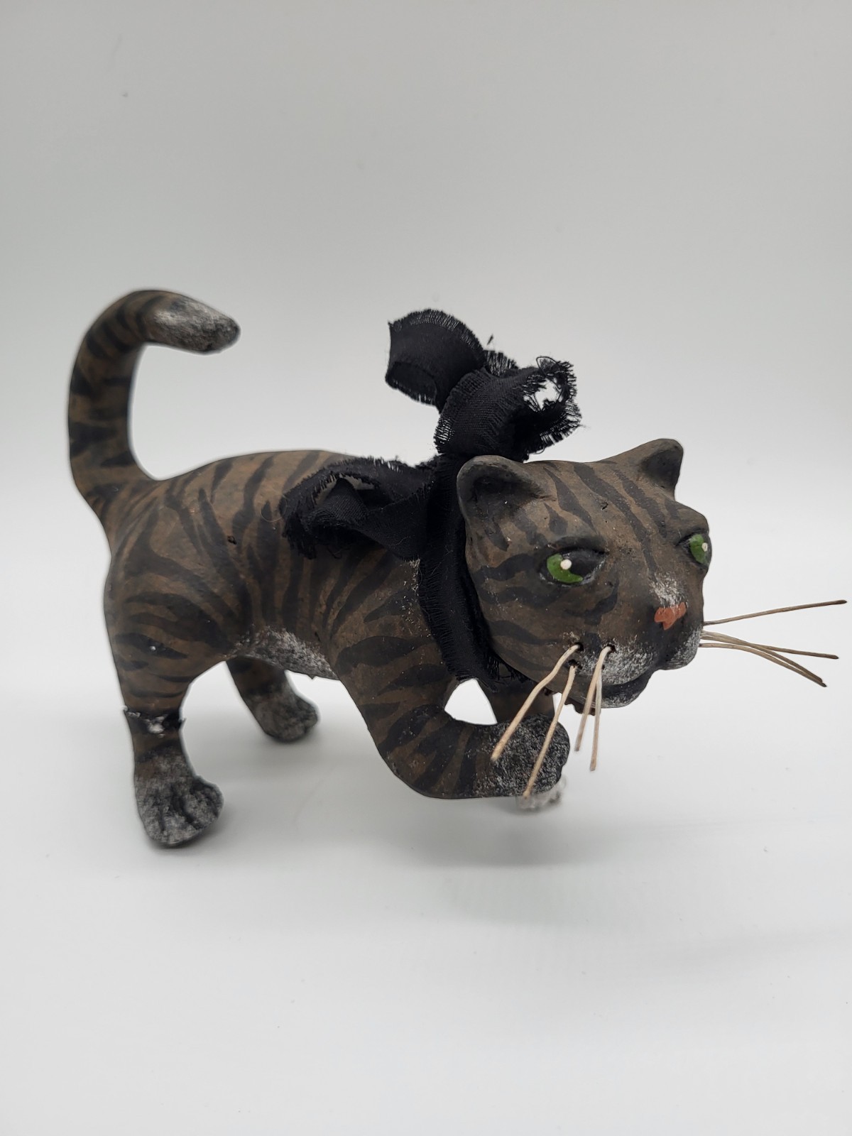 Vergie Lightfoot For Bethany Lowe Cat Halloween Figure Statue Has Damage To Legs