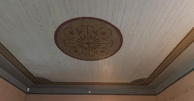 Mesquite Texas Stephen Decatur Lawrence Homestead Ceiling Detail 2014
