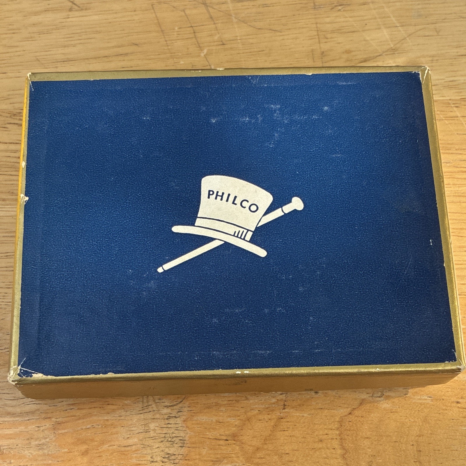 1950 Vintage Playing Cards Philco Advertising