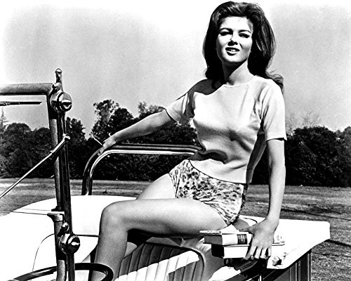 Pamela Tiffin sexy 1960\'s pin up in open top car 11x14 Photo