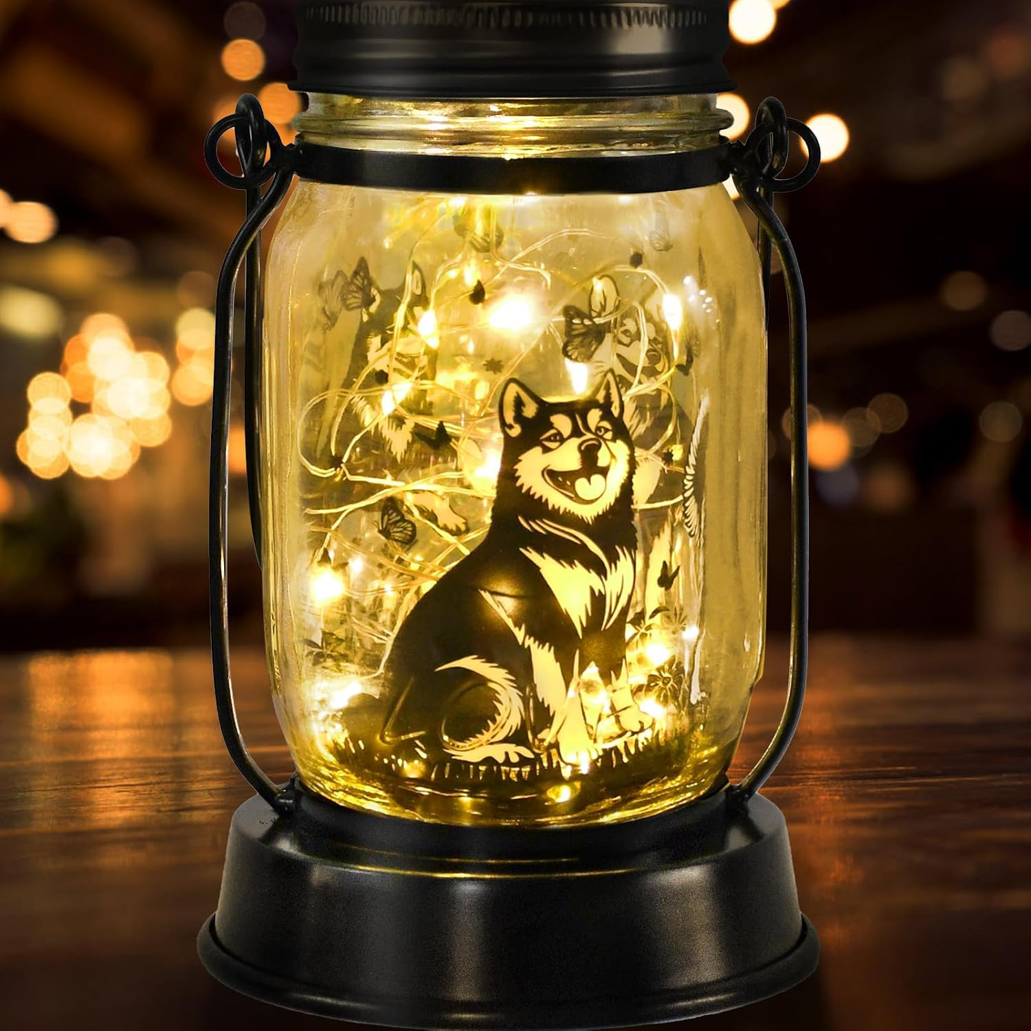 Alaskan Malamute Gifts for Women/Men, Pet Solar Lanterns Alaskan Malamute Dog Lo Alaskan Malamute Gifts for Women/Men, Pet Solar Lanterns Alaskan Malamute Dog Lo